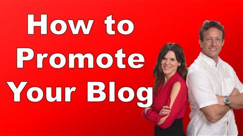 How To Promote Your Blog How To Blog How To Promote A Blog Youtube