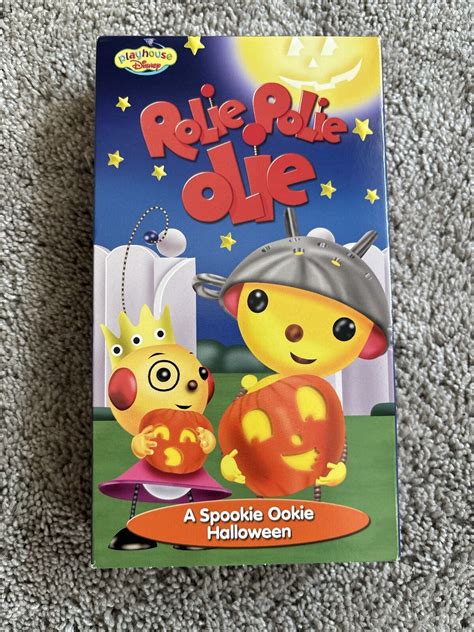 Rolie Polie Olie Vhs Tape A Spookie Ookie Halloween 2001 Playhouse Disney 786936156973 Ebay