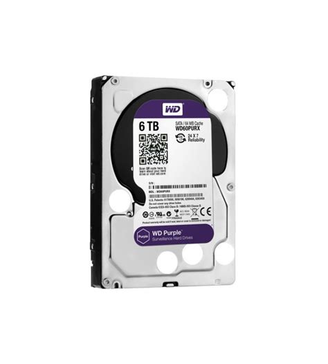 DISCO DURO 6TB PÚRPURA WESTERN DIGITAL WD60PURZ NES