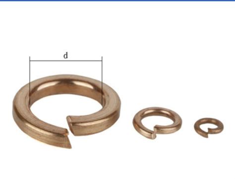 M3 M4 M5 M6 M8 M10 M12 M16 Phosphor Bronze Spring Washers Split Lock