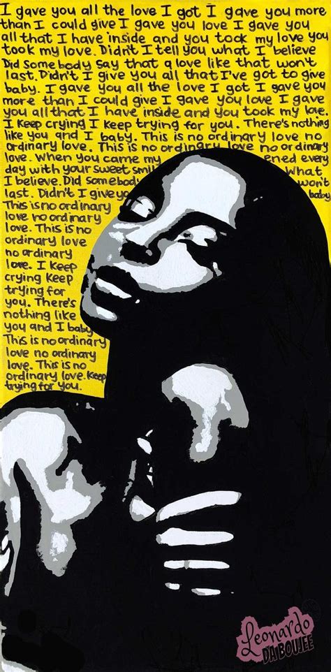 Sade Poster Sade Print Stencil Art Sade Music Poster Sade