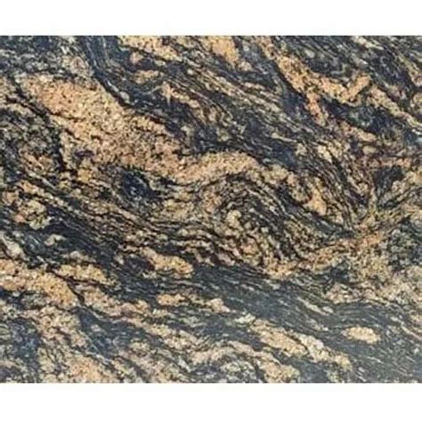 Mm Black Gold Golden Markino Granite Slabs For Flooring At Rs