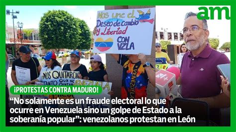 Venezolanos Protestaron En El Arco De La Calzada En Contra De La