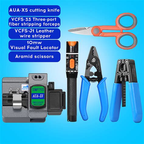 Comptyco Aua X Fiber Optic Tool Set Fiber Optic Cutting Machine Visual