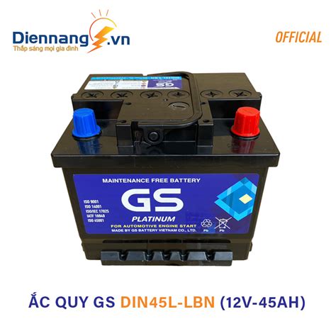 Ắc Quy Gs 12v 200ah N200 Chính Hãng Điện Năng Vn