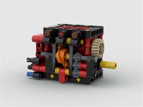 Lego Moc 4 Speed Automatic Gearbox By Kueden Rebrickable Build With
