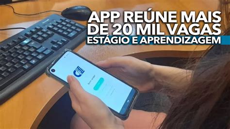 Novo App Re Ne Mais De Mil Vagas De Est Gio E Aprendizagem Cadastre