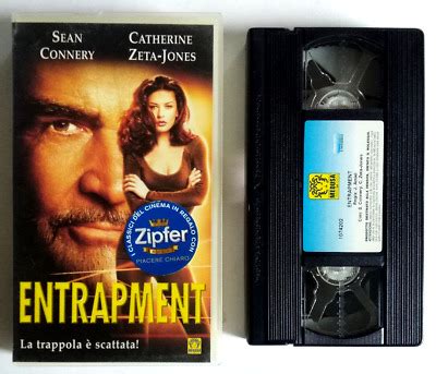 Vhs Film Azione Entrapment Sean Connery Catherine Zeta Jones