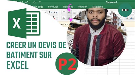 Partie Devis Estimatif Et Quantitatif De B Timent Sur Excel