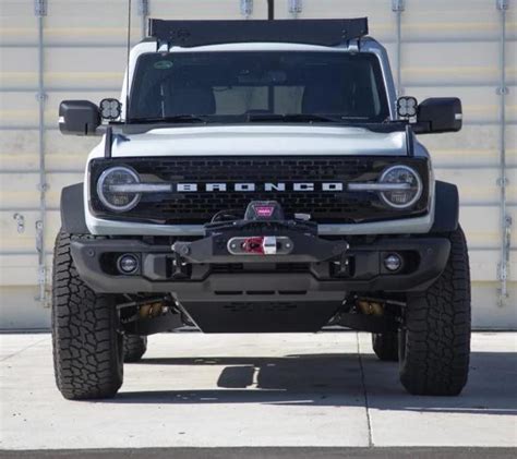 Capable Bumper Winch Mount | Bronco6G - 2021+ Ford Bronco & Bronco ...