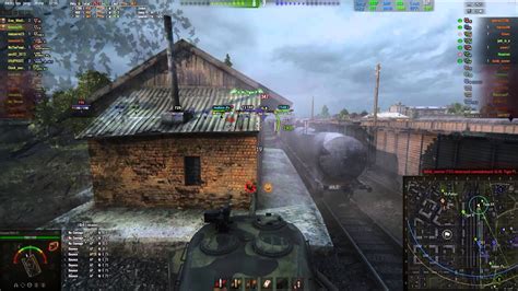 World Of Tanks St 1 Effective Use Of Armour Youtube