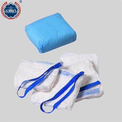 OEM 100 Pure Cotton High Absorbency Medical Surgical Sterile Gauze Lap