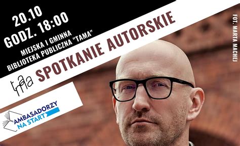 Robert Małecki zaprasza na spotkanie autorskie Tama