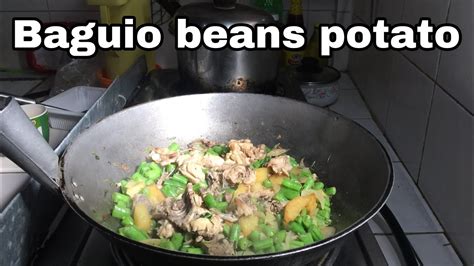 Baguio Beans Potato Recipe Murang Ulam Lutong Bahay Jensen Taste