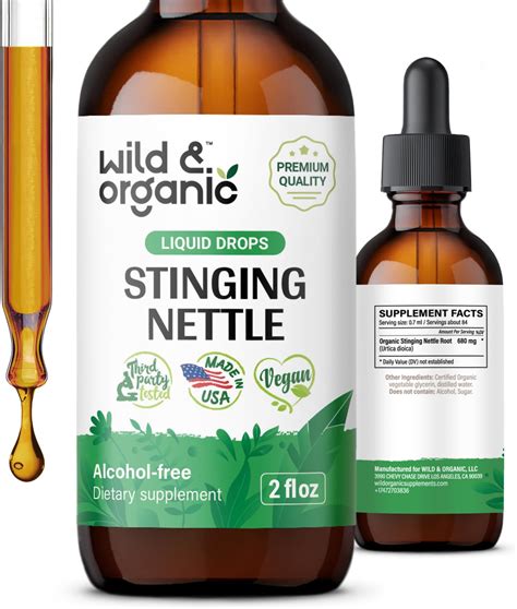 Amazon Stinging Nettle Tincture Organic Stinging Nettle Root