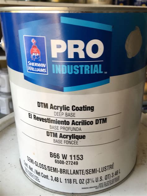 Sherwin Williams Dtm Acrylic Coating Best Sale