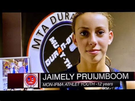 Jaimely Pruijmboom Is Heading To The IFMA Youth World Championships