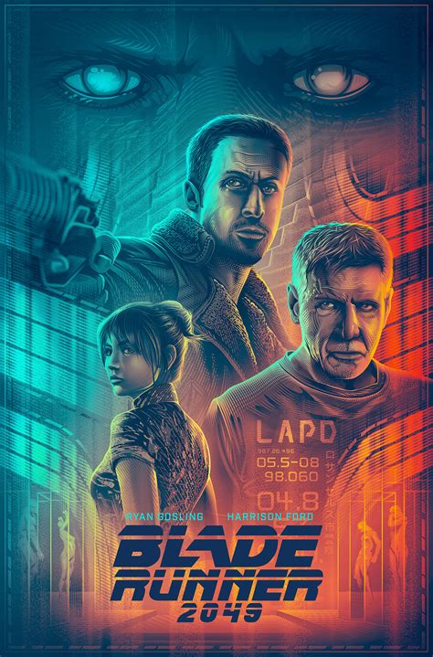 Fan art alternative movie posters for Blade Runner 2049 :: Behance