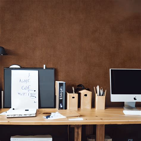 Cozy Home Office Background for Cold Days · Creative Fabrica