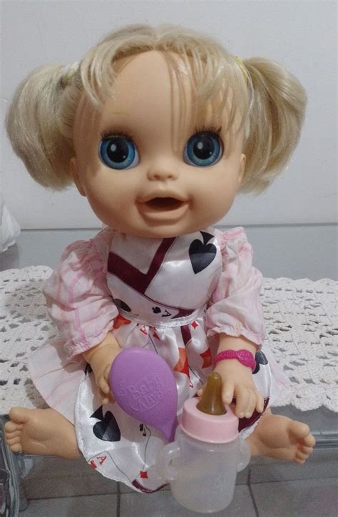 Baby Alive Comer E Brincar Produto Vintage E Retro Hasbro Usado