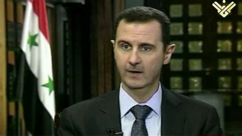 Syrias Assad Warns Israel On Air Strikes Bbc News