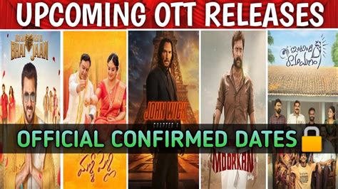 Upcoming Movies Ott Release Dates Telugu Kisi Ka Bhai Kisi Ki Jaan