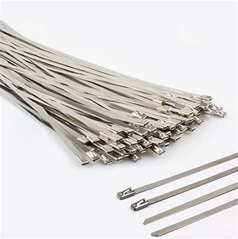 Amazon Metal Zip Ties 12 Inch Heavy Duty 304 Stainless Steel Zip