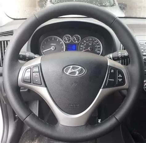 Capa De Volante Costurada Hyundai I30 Liso Parcelamento Sem Juros