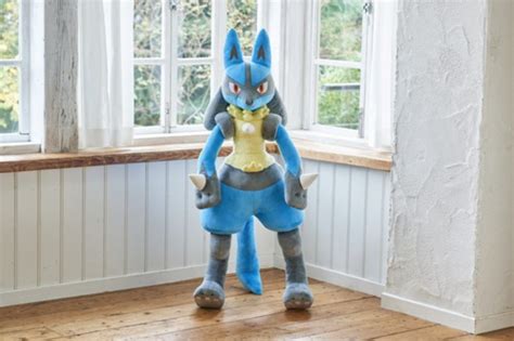 That Life Size Lucario Plush Is Finally Available In The Uk News G