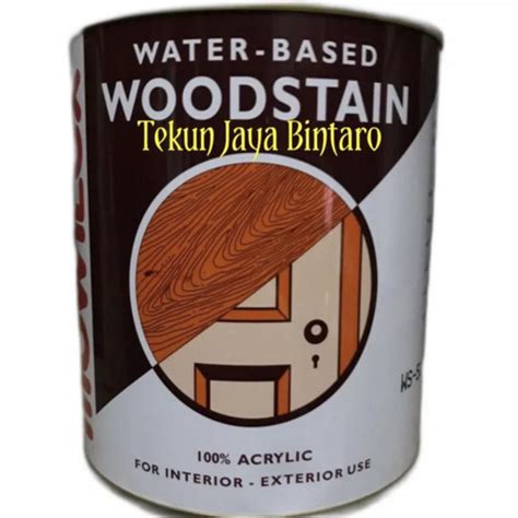 Jual Mowilex Woodstain Water Based Ws CF Clear Finish 1 Liter 1 Liter