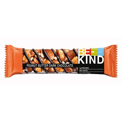 Be Kind Peanut Butter Dark Chocolate 40g Delice Store