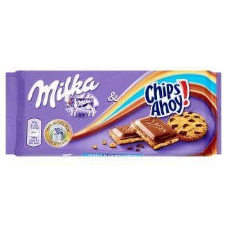 Milka XL cookies choco пшеничное печенье с кусочками шоколада 184 г