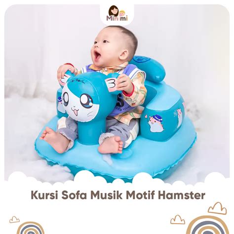 Jual Minimi Sofa Tiup Kursi Pompa Bayi Model Tiger Ada Musik Shopee