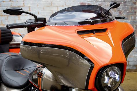 2019 Harley Davidson Street Glide Custom Hot Rod Bagger Orange Dream — Southeast Custom Cycles