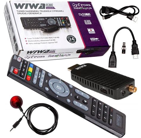 WIWA H 265 MINI TUNER DEKODER DVB T2 H 265 HEVC TV Sklep Opinie