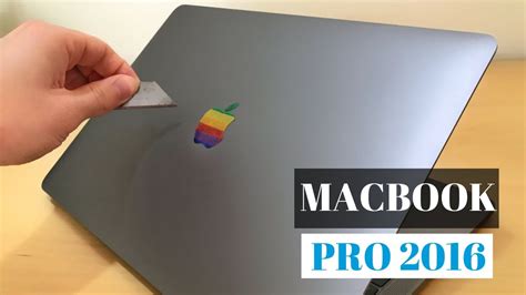 How To Make A Diy Retro Apple Logo For Your Macbook Pro 20162017