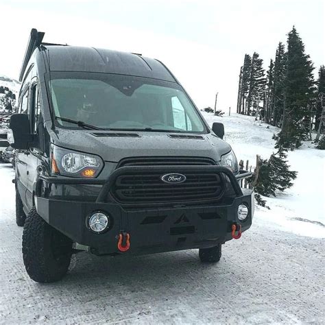 133 Best Ford Transit Aluminum Off Road Bumpers Roof Racks And Ladders Images On Pinterest