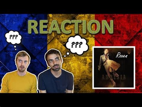 Roxen Amnesia Reaction Eurovision Romania Youtube