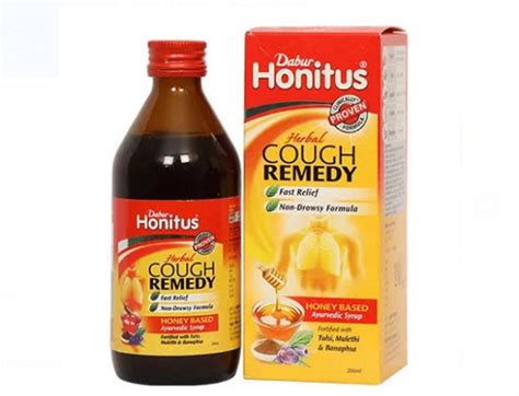 200 Ml Dabur Honitus Honey Based Ayurvedic Cough Syrup Age Group For