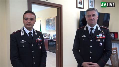 Cambio Di Guardia Al Comando Provinciale Dei Carabinieri Di Avellino