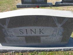 Mary Elizabeth Jenkins Sink 1890 1984 Mémorial Find a Grave