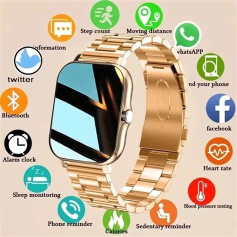 Lige Women Smart Watch Bluetooth Call Full Touch Screen Smart Watch Sports Health Monitoring