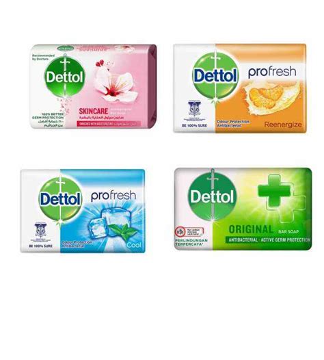 Dettol Bar Soap 4x100g）original Skincarefreshre Energizeinvigoratesensitive Lazada