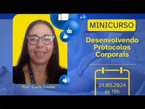 Minicurso Desenvolvendo Protocolos Corporais Youtube