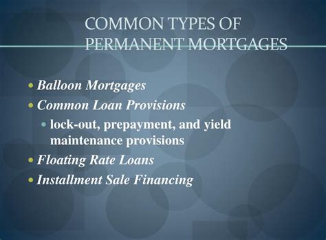 Ppt Commercial Property Financing Powerpoint Presentation Free