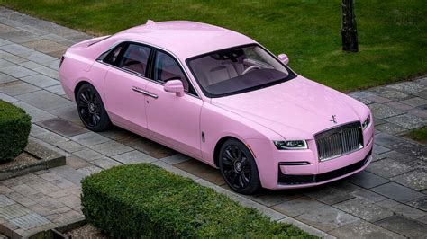 New One Off Bespoke Champagne Rose Rolls Royce Ghost Revealed