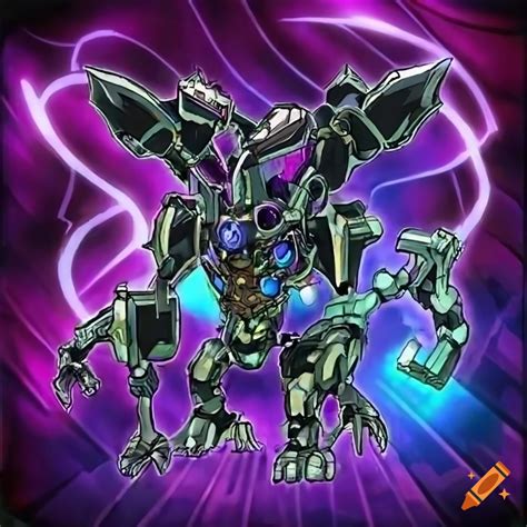 Futuristic Mechanical Entity Artwork In Yu Gi Oh Style On Craiyon