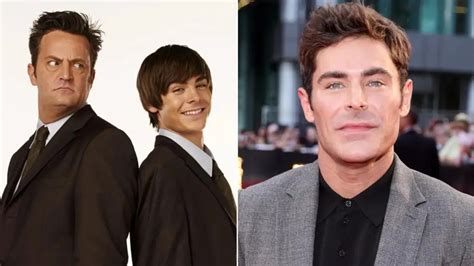 Zac Efron Habla Sobre Interpretar A Matthew Perry Ultima Fuente