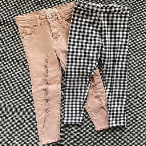 Zara Bottoms 2 Zara Girls Pants Size 4 Years Leggings And Skinny