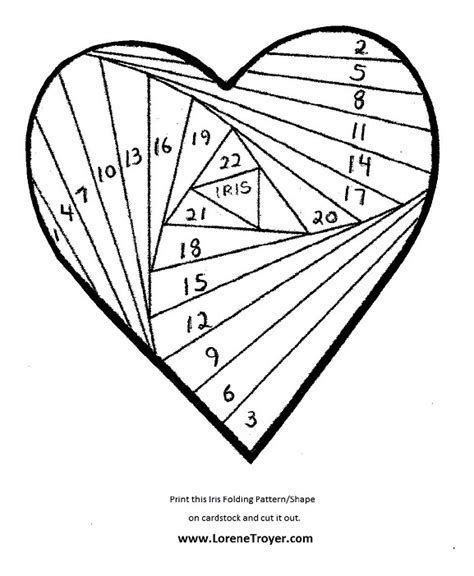 Images Iris Folding Templates Iris Folding Pattern Iris Folding